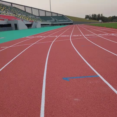 Outdoor Easy Cleaning And Waterproof PU Running Track With Good Service