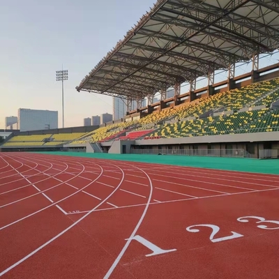 Outdoor Easy Cleaning And Waterproof PU Running Track With Good Service