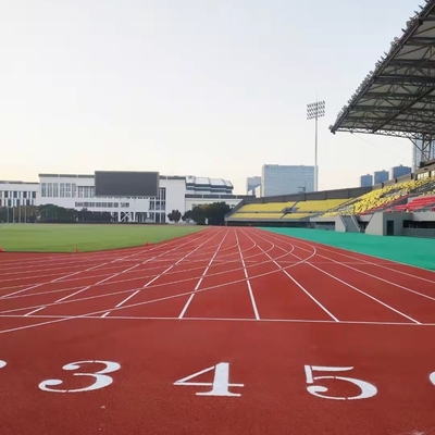 Outdoor Easy Cleaning And Waterproof PU Running Track With Good Service