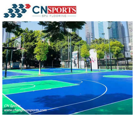 CN-S04-C Crystal Basketball Flooring and Elatic and Boundary Layer