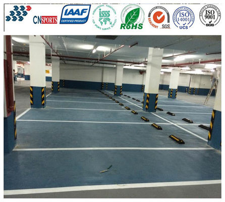 Non Toxic Car Parking Flooring Tiles Scratch Resistant
