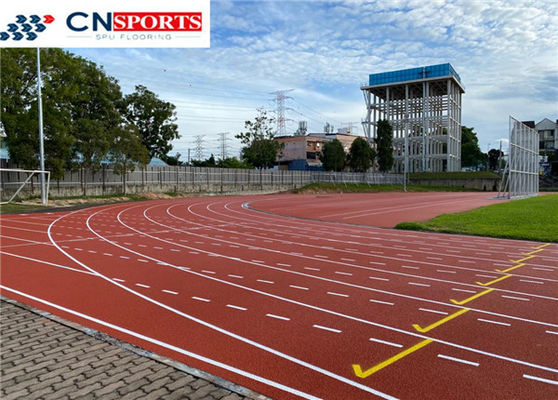 Outdoor Stadium Running Track , ISO9001 EPDM Running Track
