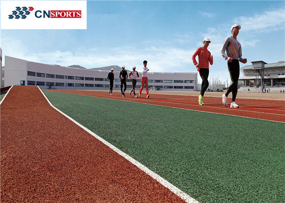 Plastic 13mm Synthetic Running Track Weather Resistance sandwich system