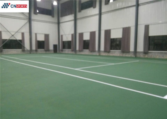 CN-S02 Silicon PU Tennis  Flooring and 0mm/min Water Permeability
