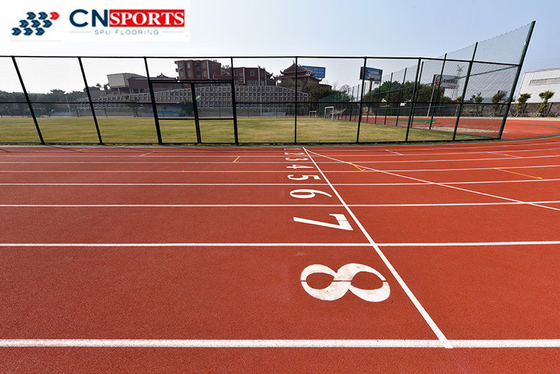 Sandwich System Tartan Track Professional Outdoor Rubber Running Track