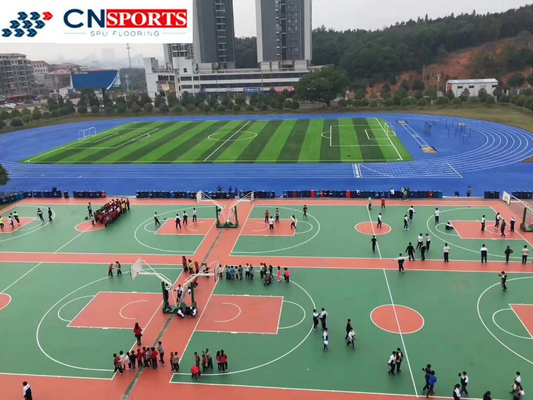 Sandwich System Tartan Track Professional Outdoor Rubber Running Track