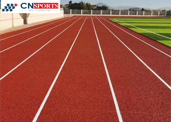 Sandwich System Tartan Track Professional Outdoor Rubber Running Track