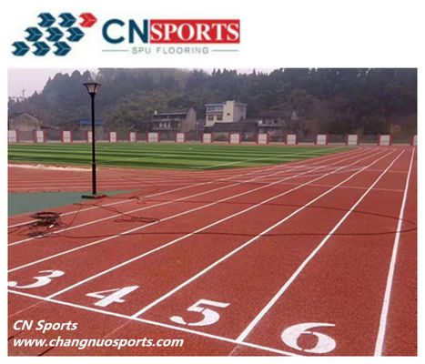 SPU Rubber Runway Flooring Efficient Buffer Rebound And Durable Performance