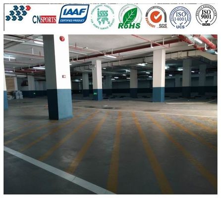Non Toxic Car Parking Flooring Tiles Scratch Resistant